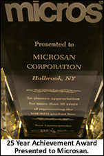 Microsan Corporation Award